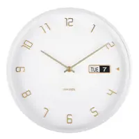 Present Time Karlsson Wall Clock Data Flip